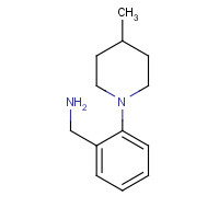 869943-41-9 [2-(4-methylpiperidin-1-yl)phenyl]methanamine chemical structure
