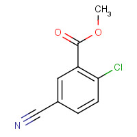 914106-36-8 methyl 2-chloro-5-cyanobenzoate chemical structure