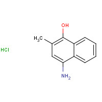 130-24-5 4-amino-2-methylnaphthalen-1-ol;hydrochloride chemical structure