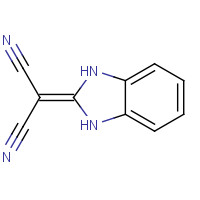 4933-40-8 2-(1,3-dihydrobenzimidazol-2-ylidene)propanedinitrile chemical structure