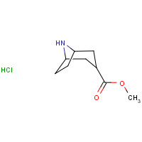 179022-43-6 methyl 8-azabicyclo[3.2.1]octane-3-carboxylate;hydrochloride chemical structure