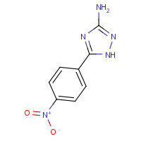 59301-21-2 5-(4-nitrophenyl)-1H-1,2,4-triazol-3-amine chemical structure