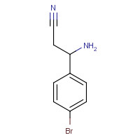 1235966-84-3 3-amino-3-(4-bromophenyl)propanenitrile chemical structure