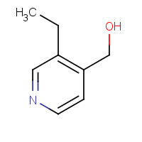 102235-18-7 (3-ethylpyridin-4-yl)methanol chemical structure