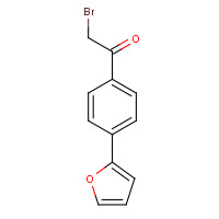 868755-47-9 2-bromo-1-[4-(furan-2-yl)phenyl]ethanone chemical structure