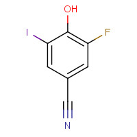 173900-33-9 3-fluoro-4-hydroxy-5-iodobenzonitrile chemical structure