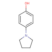 1008-97-5 4-pyrrolidin-1-ylphenol chemical structure