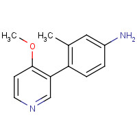 1357094-78-0 4-(4-methoxypyridin-3-yl)-3-methylaniline chemical structure