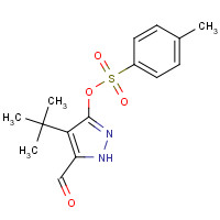 265643-79-6 (4-tert-butyl-5-formyl-1H-pyrazol-3-yl) 4-methylbenzenesulfonate chemical structure