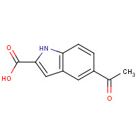 31380-57-1 5-acetyl-1H-indole-2-carboxylic acid chemical structure