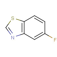 1644-85-5 5-fluoro-1,3-benzothiazole chemical structure