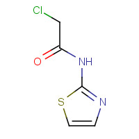 5448-49-7 2-chloro-N-(1,3-thiazol-2-yl)acetamide chemical structure