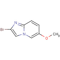 1042141-33-2 2-bromo-6-methoxyimidazo[1,2-a]pyridine chemical structure