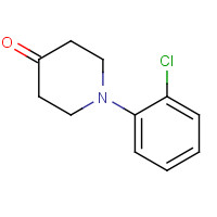 115012-47-0 1-(2-chlorophenyl)piperidin-4-one chemical structure