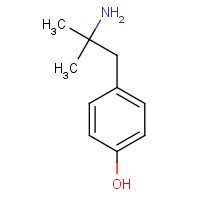 51706-55-9 4-(2-amino-2-methylpropyl)phenol chemical structure