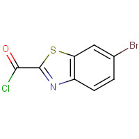 1301260-94-5 6-bromo-1,3-benzothiazole-2-carbonyl chloride chemical structure