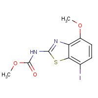 383867-04-7 methyl N-(7-iodo-4-methoxy-1,3-benzothiazol-2-yl)carbamate chemical structure