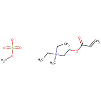 21810-39-9 diethyl-methyl-(2-prop-2-enoyloxyethyl)azanium;methyl sulfate chemical structure