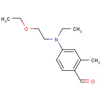 128237-47-8 4-[2-ethoxyethyl(ethyl)amino]-2-methylbenzaldehyde chemical structure