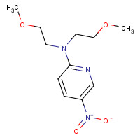 500300-74-3 N,N-bis(2-methoxyethyl)-5-nitropyridin-2-amine chemical structure