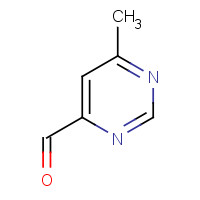 1073-53-6 6-methylpyrimidine-4-carbaldehyde chemical structure