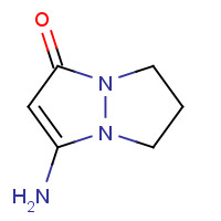 69386-85-2 7-amino-2,3-dihydro-1H-pyrazolo[1,2-a]pyrazol-5-one chemical structure