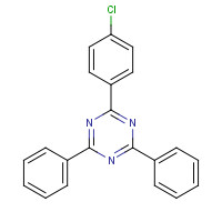 3114-52-1 2-(4-chlorophenyl)-4,6-diphenyl-1,3,5-triazine chemical structure