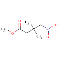 34687-04-2 methyl 3,3-dimethyl-4-nitrobutanoate chemical structure