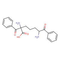 32513-92-1 2,6-diamino-2-benzoyl-7-oxo-7-phenylheptanoic acid chemical structure