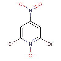 98027-81-7 2,6-dibromo-4-nitro-1-oxidopyridin-1-ium chemical structure