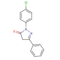60798-13-2 2-(4-chlorophenyl)-5-phenyl-4H-pyrazol-3-one chemical structure