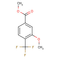 1214324-82-9 methyl 3-methoxy-4-(trifluoromethyl)benzoate chemical structure