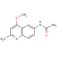 100795-23-1 N-(4-methoxy-2-methylquinolin-6-yl)acetamide chemical structure