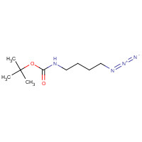 129392-85-4 tert-butyl N-(4-azidobutyl)carbamate chemical structure