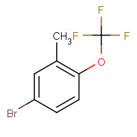 887268-26-0 4-bromo-2-methyl-1-(trifluoromethoxy)benzene chemical structure