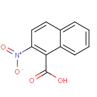 91059-58-4 2-nitronaphthalene-1-carboxylic acid chemical structure