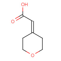 130312-01-5 2-(oxan-4-ylidene)acetic acid chemical structure