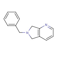 109966-30-5 6-benzyl-5,7-dihydropyrrolo[3,4-b]pyridine chemical structure