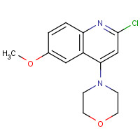 952443-70-8 4-(2-chloro-6-methoxyquinolin-4-yl)morpholine chemical structure