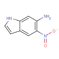 1000343-12-3 5-nitro-1H-indol-6-amine chemical structure