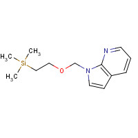 879132-46-4 trimethyl-[2-(pyrrolo[2,3-b]pyridin-1-ylmethoxy)ethyl]silane chemical structure