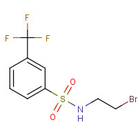 246236-36-2 N-(2-bromoethyl)-3-(trifluoromethyl)benzenesulfonamide chemical structure