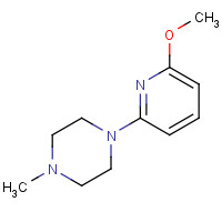 1033752-64-5 1-(6-methoxypyridin-2-yl)-4-methylpiperazine chemical structure