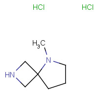 1421372-18-0 5-methyl-2,5-diazaspiro[3.4]octane;dihydrochloride chemical structure