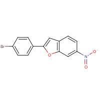 934330-08-2 2-(4-bromophenyl)-6-nitro-1-benzofuran chemical structure