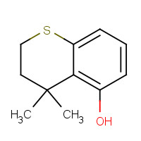 217819-03-9 4,4-dimethyl-2,3-dihydrothiochromen-5-ol chemical structure