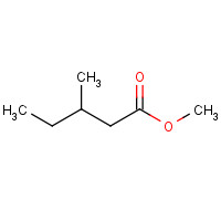 2177-78-8 methyl 3-methylpentanoate chemical structure
