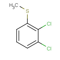 17733-25-4 1,2-dichloro-3-methylsulfanylbenzene chemical structure