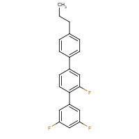 857048-78-3 1,3-difluoro-5-[2-fluoro-4-(4-propylphenyl)phenyl]benzene chemical structure
