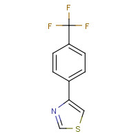 939805-20-6 4-[4-(trifluoromethyl)phenyl]-1,3-thiazole chemical structure